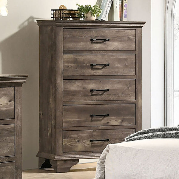 Furniture of America Fortworth 5-Drawer Chest CM7186C IMAGE 1