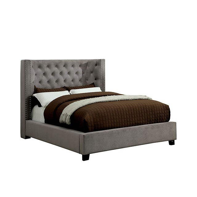 Furniture of America Cayla California King Bed CM7779GY-CK-BED-VN IMAGE 7