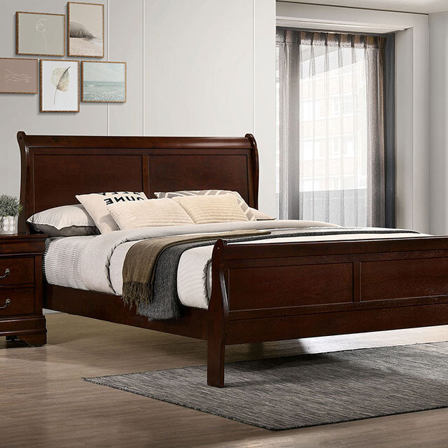 Furniture of America Louis Philippe California King Bed CM7966CH-CK-BED IMAGE 1