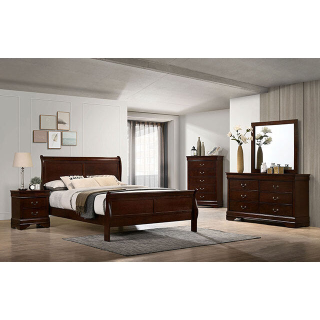 Furniture of America Louis Philippe California King Bed CM7966CH-CK-BED IMAGE 2