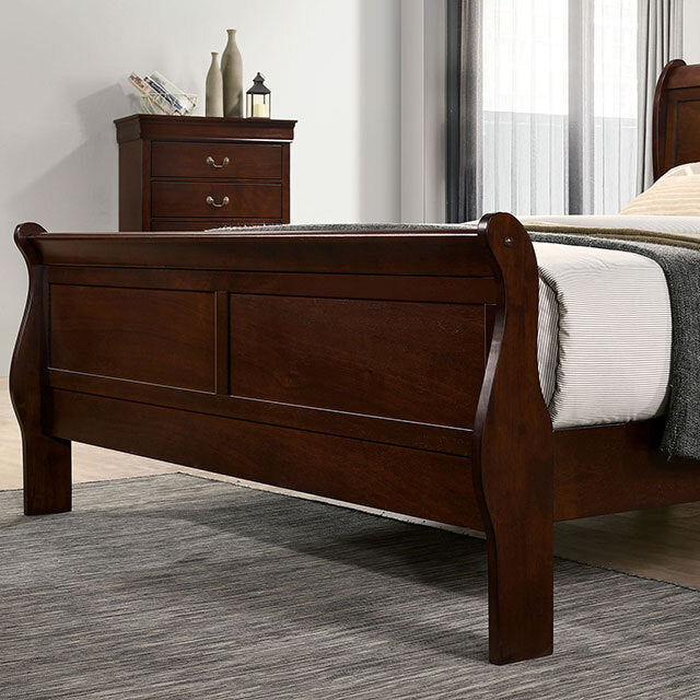 Furniture of America Louis Philippe California King Bed CM7966CH-CK-BED IMAGE 3