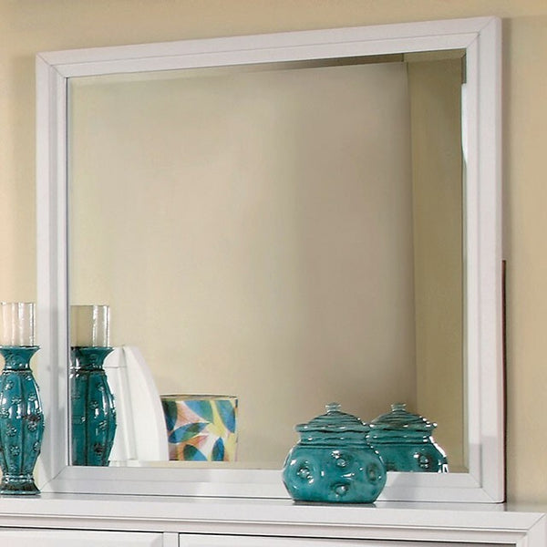 Furniture of America Delphie Dresser Mirror CM7999WH-M IMAGE 1