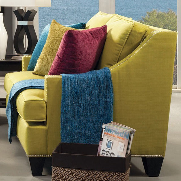 Furniture of America Tropika Stationary Fabric Loveseat SM3061-LV IMAGE 1