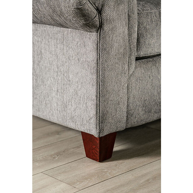 Furniture of America Delgada Stationary Fabric Loveseat SM7750-LV IMAGE 6