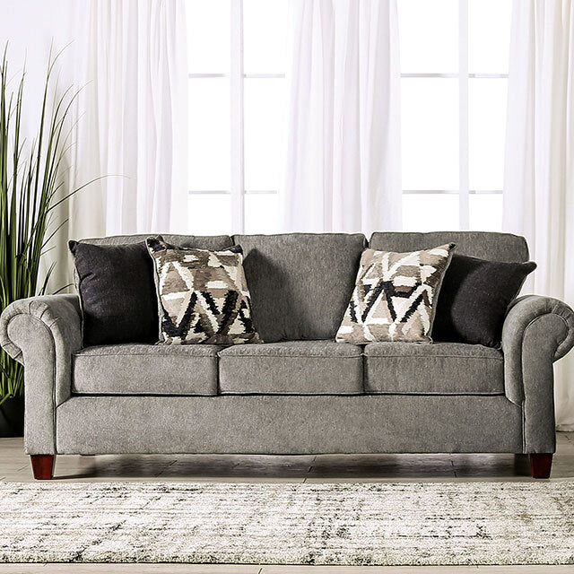 Furniture of America Delgada Stationary Fabric Sofa SM7750-SF IMAGE 1