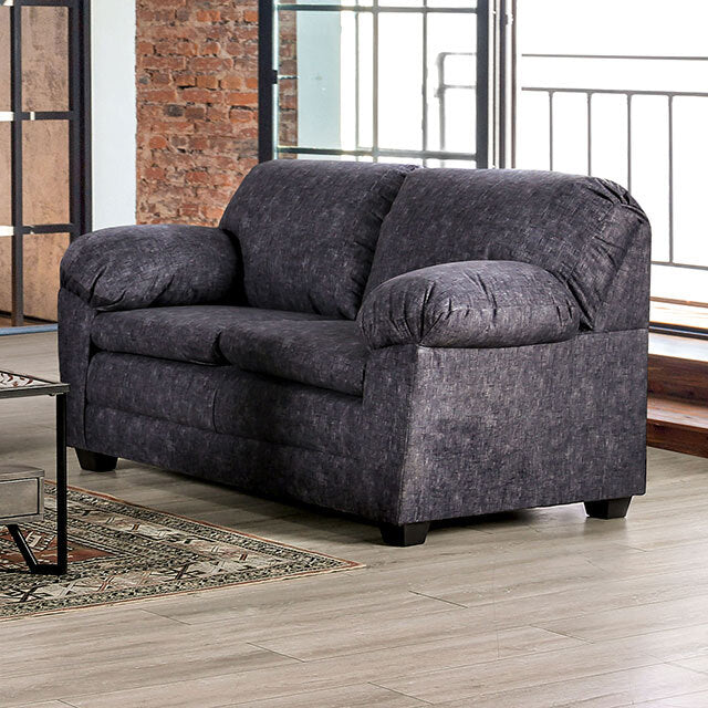 Furniture of America Keswick Stationary Fabric Loveseat SM7754-LV IMAGE 1