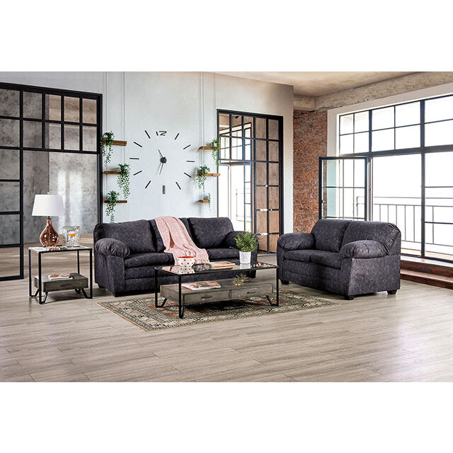 Furniture of America Keswick Stationary Fabric Loveseat SM7754-LV IMAGE 2