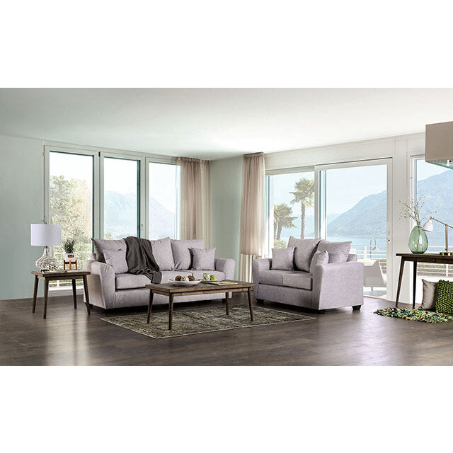 Furniture of America Croydon Stationary Fabric Sofa SM7755-SF IMAGE 2