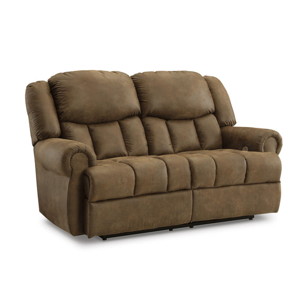 Signature Design by Ashley Boothbay Power Reclining Leather Look Loveseat 4470474 IMAGE 1