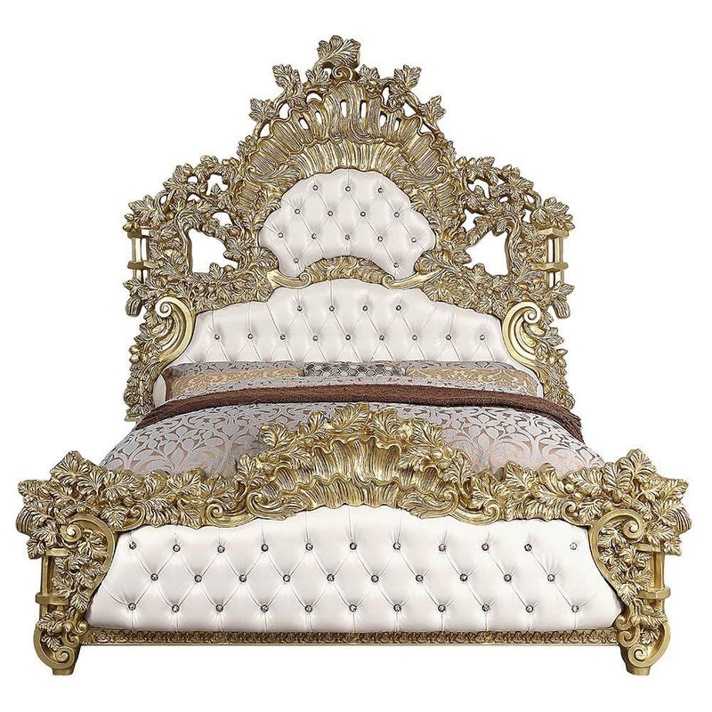 Acme Furniture Bernadette King Upholstered Panel Bed BD01474EK IMAGE 1