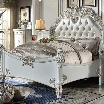Acme Furniture Vendome King Upholstered Panel Bed BD01505EK IMAGE 1