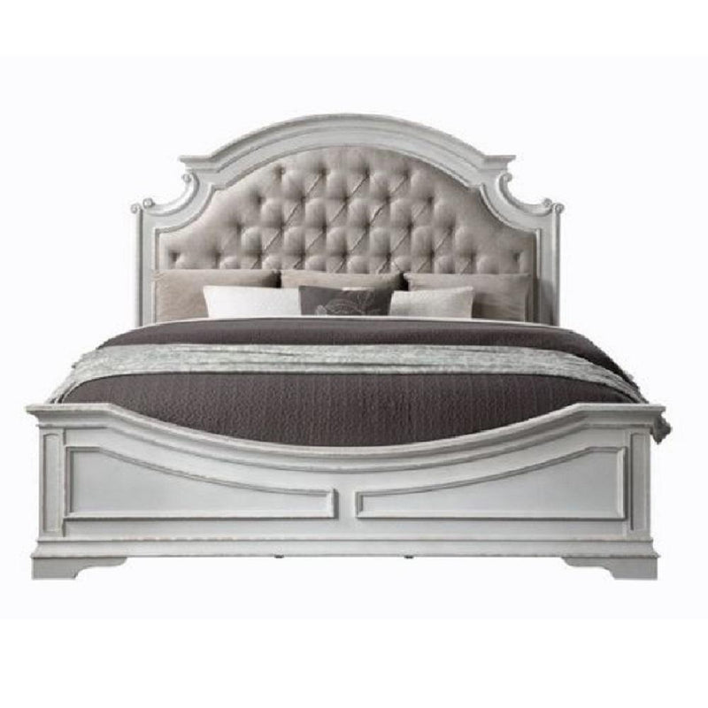 Acme Furniture Florian Queen Upholstered Panel Bed BD01648Q IMAGE 1