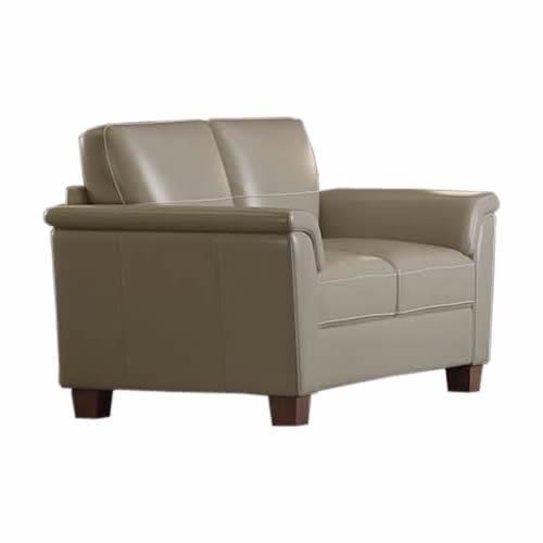 Acme Furniture Pacific Palisades Stationary Leather Loveseat LV01300 IMAGE 1