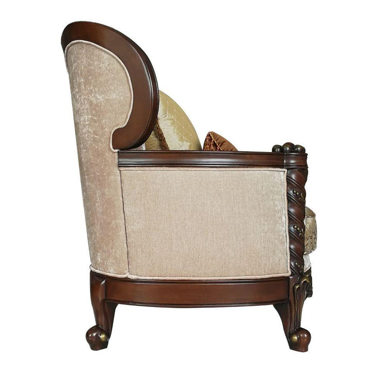 Acme Furniture Devayne Stationary Fabric Chair LV01584 IMAGE 3