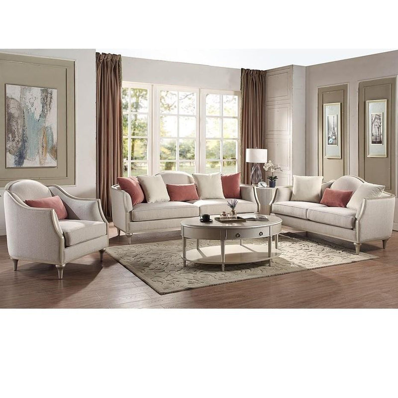 Acme Furniture Kasa Stationary Fabric Loveseat LV01500 IMAGE 2