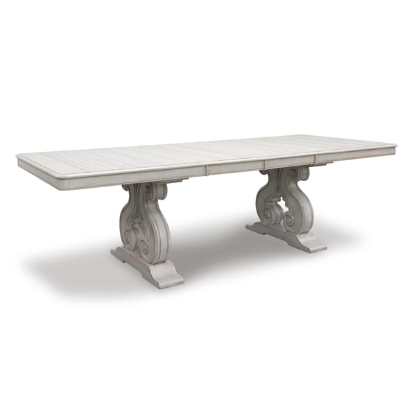 Signature Design by Ashley Arlendyne Dining Table with Pedestal Base D980-55B/D980-55T IMAGE 1