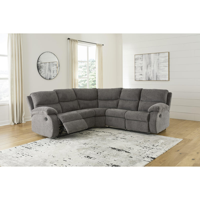 Signature Design by Ashley Museum 2 pc Sectional 8180748/8180750 IMAGE 3