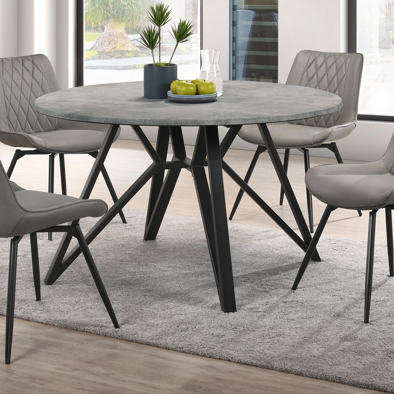 Coaster Furniture Round Neil Dining Table 193801 IMAGE 2