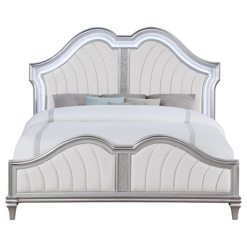 Coaster Furniture King Upholstered Platform Bed 223391KE IMAGE 3