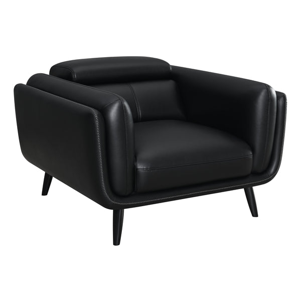 Coaster Furniture Shania Stationary Leatherette Chair 509923 IMAGE 1