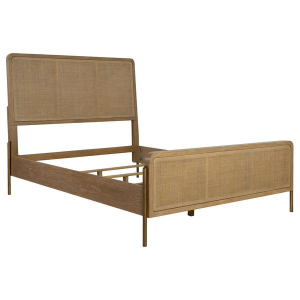 Coaster Furniture Arinia King Upholstered Panel Bed 224300KE IMAGE 1