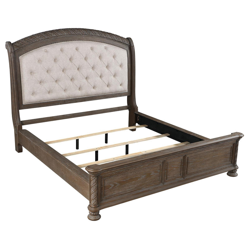 Coaster Furniture King Upholstered Panel Bed 224441KE IMAGE 3