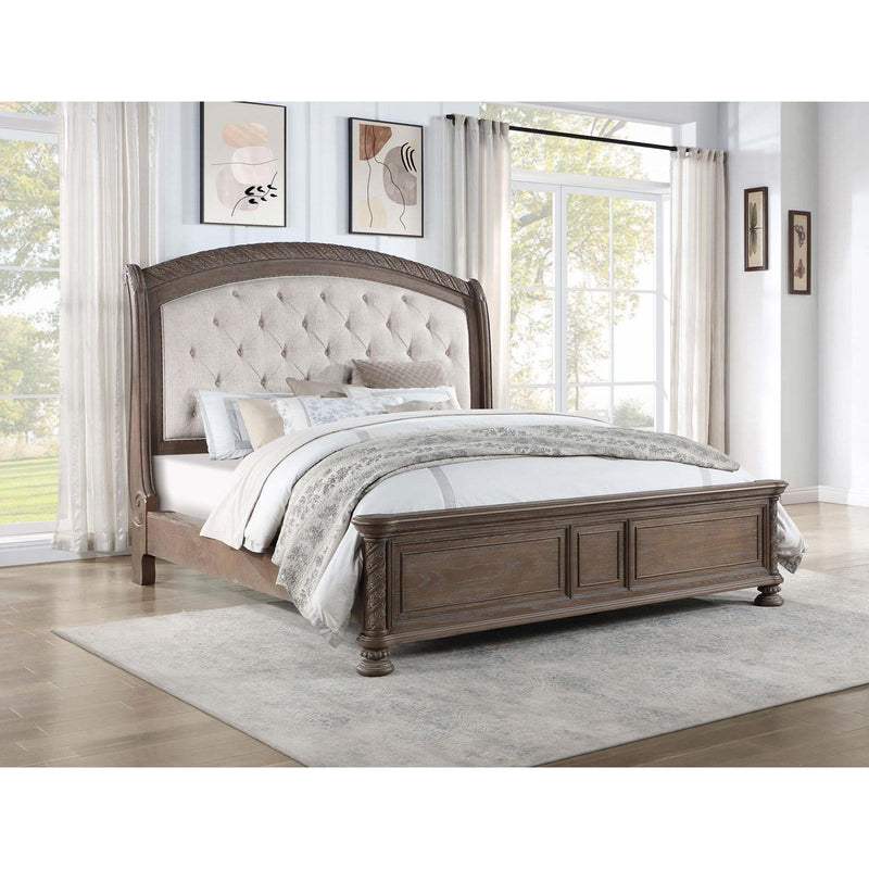 Coaster Furniture King Upholstered Panel Bed 224441KE IMAGE 5