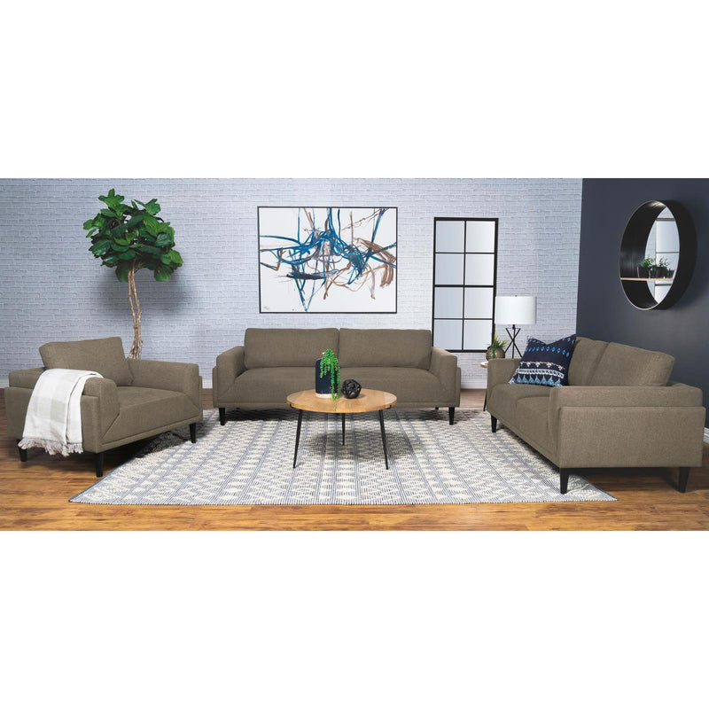 Coaster Furniture Rilynn Stationary Fabric Sofa 509521 IMAGE 2