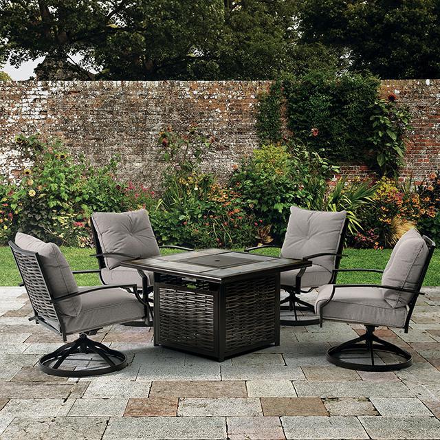 Furniture of America Outdoor Tables Fire Pit Tables GM-2013 IMAGE 5