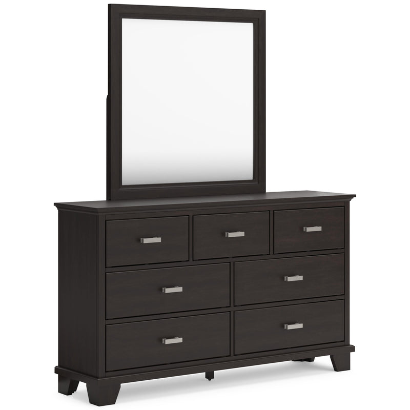 Signature Design by Ashley Covetown 7-Drawer Dresser with Mirror B441-31/B441-36 IMAGE 1