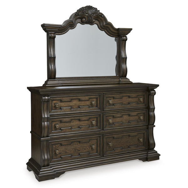 Signature Design by Ashley Maylee 6-Drawer Dresser with Mirror B947-31/B947-36 IMAGE 1