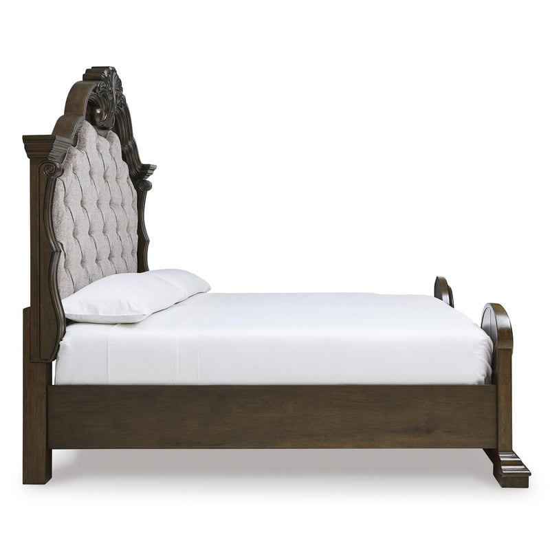 Signature Design by Ashley Maylee Queen Upholstered Bed B947-54/B947-57/B947-97 IMAGE 3