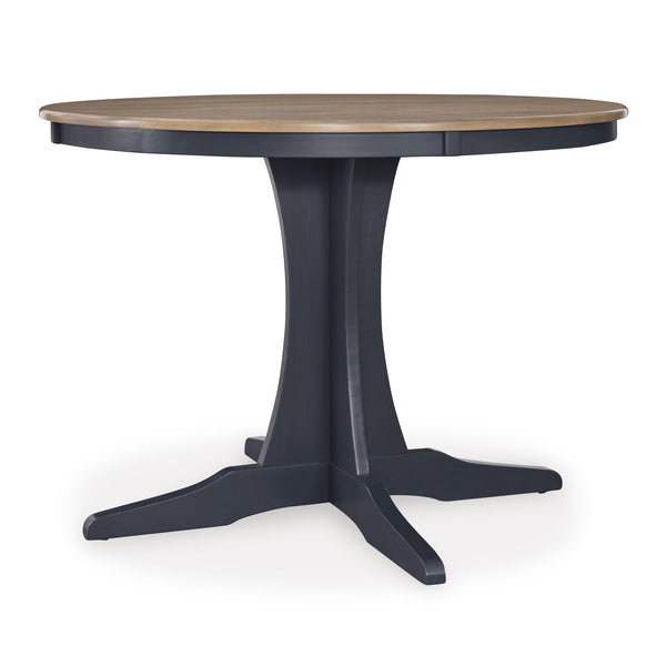 Signature Design by Ashley Round Landocken Dining Table with Pedestal Base D502-15 IMAGE 1