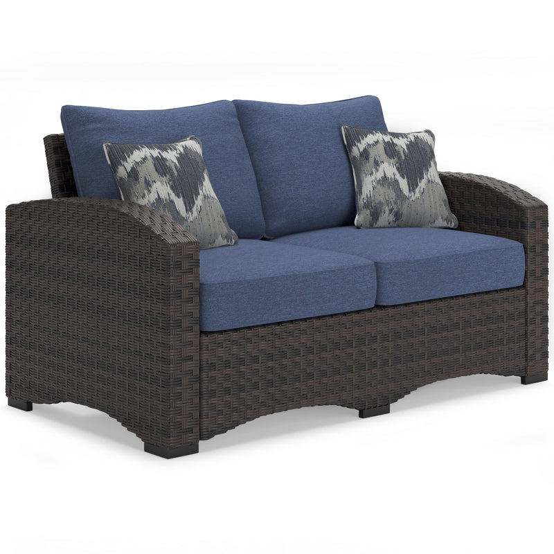 Signature Design by Ashley Outdoor Seating Loveseats P340-835 IMAGE 1