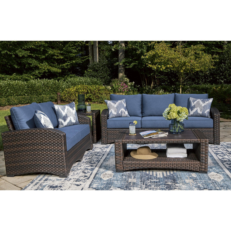 Signature Design by Ashley Outdoor Seating Loveseats P340-835 IMAGE 9