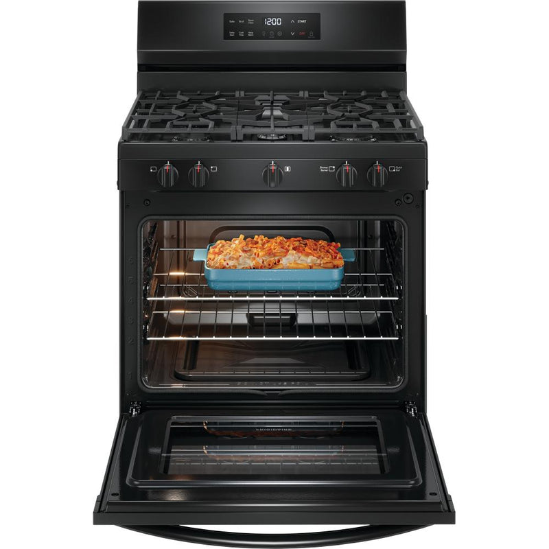 Frigidaire 30-inch Freestanding Gas Range with Even Baking Technology FCRG3062AB IMAGE 2