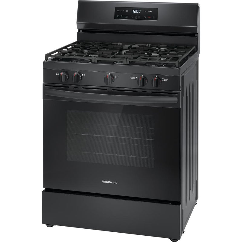 Frigidaire 30-inch Freestanding Gas Range with Even Baking Technology FCRG3062AB IMAGE 5