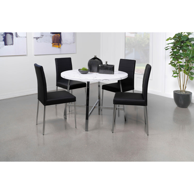 Coaster Furniture Round Alcott Dining Table 120400 IMAGE 4
