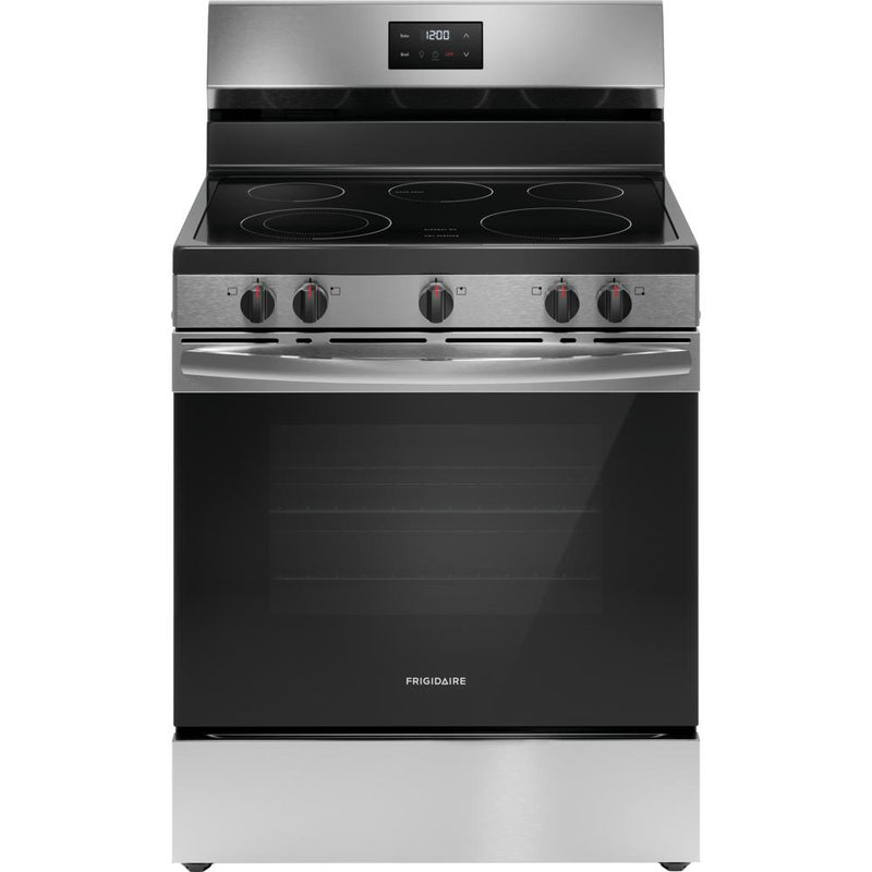 Frigidaire 30-inch Freestanding Electric Range with Even Baking Technology FCRE3052BS IMAGE 1