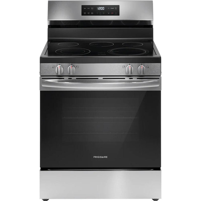 Frigidaire 30-inch Freestanding Electric Range with EvenTemp™ FCRE3062AS IMAGE 1
