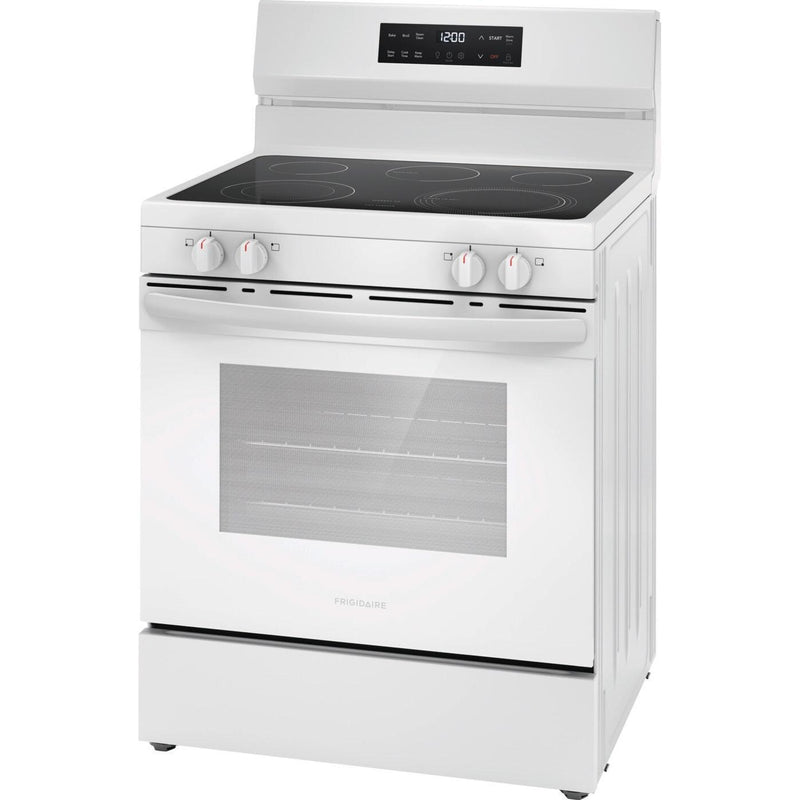 Frigidaire 30-inch Freestanding Electric Range with EvenTemp™ FCRE3062AW IMAGE 4
