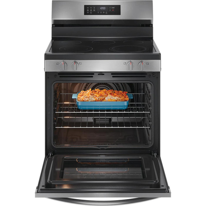 Frigidaire 30-inch Freestanding Electric Range with EvenTemp™ FCRE3083AS IMAGE 3