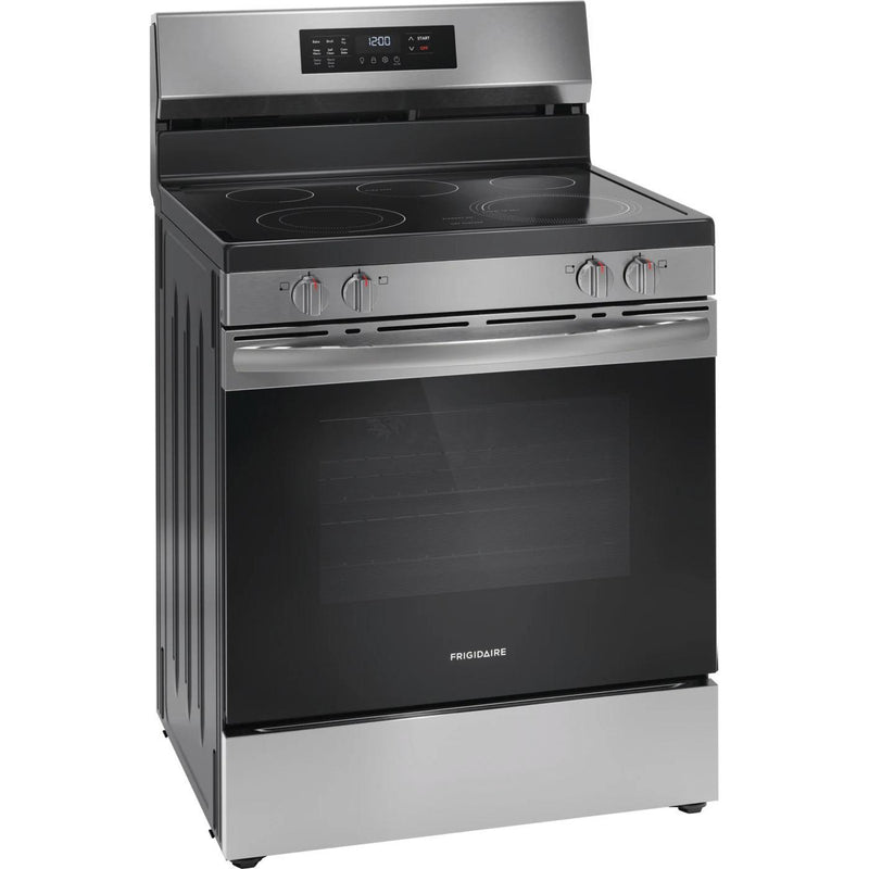 Frigidaire 30-inch Freestanding Electric Range with EvenTemp™ FCRE3083AS IMAGE 5