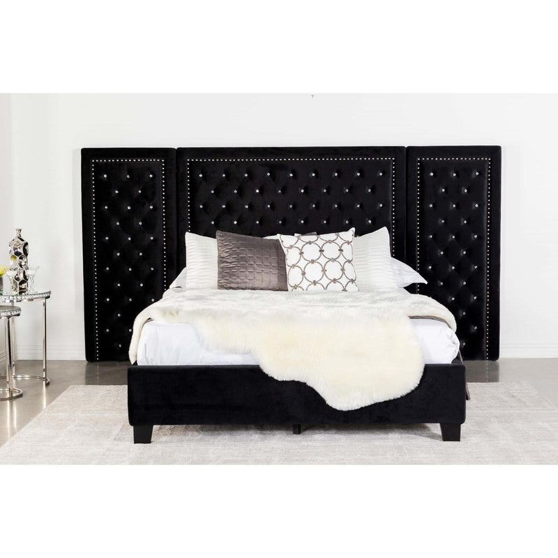 Coaster Furniture Hailey California King Upholstered Platform Bed 315925KW-SP IMAGE 3