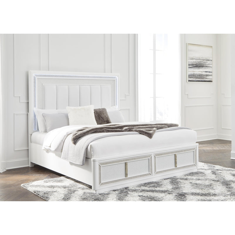Signature Design by Ashley Chalanna Queen Upholstered Bed with Storage B822-57/B822-54S/B822-97 IMAGE 7