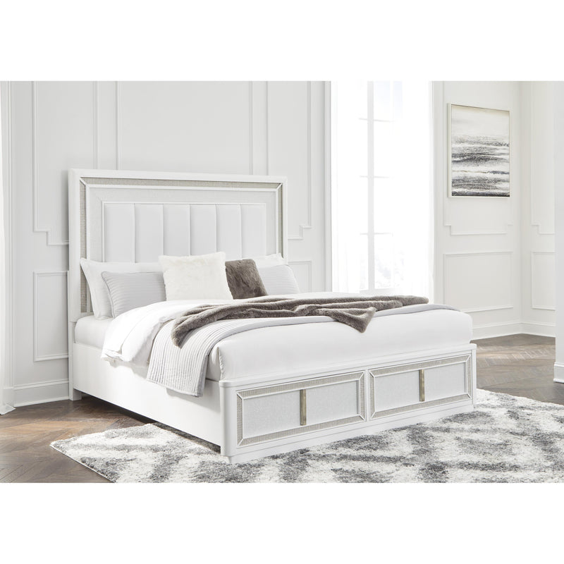 Signature Design by Ashley Chalanna California King Upholstered Bed with Storage B822-58/B822-56S/B822-94 IMAGE 6