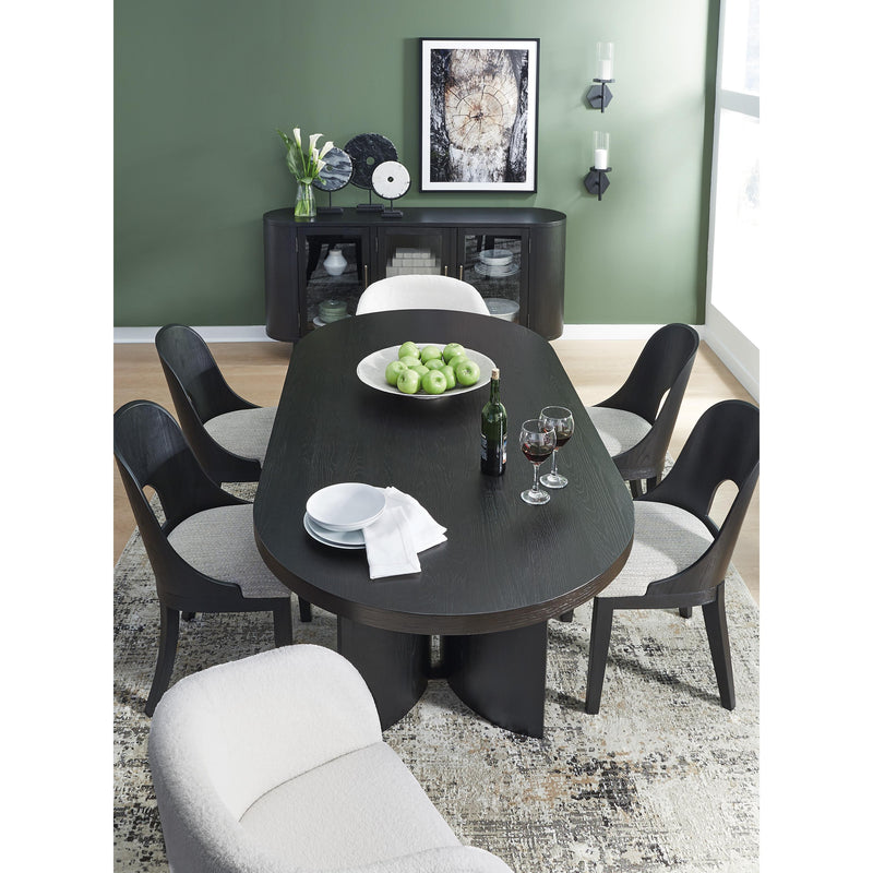 Signature Design by Ashley Oval Rowanbeck Dining Table D821-25 IMAGE 19