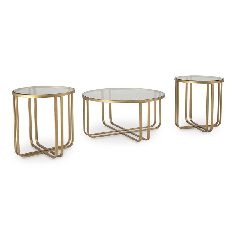 Signature Design by Ashley Milloton Occasional Table Set T398-13 IMAGE 1