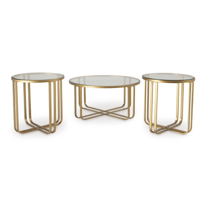 Signature Design by Ashley Milloton Occasional Table Set T398-13 IMAGE 2
