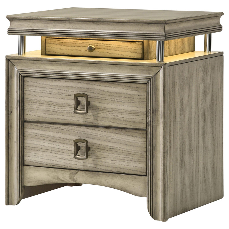 Coaster Furniture Giselle 3-Drawer Nightstand 224392 IMAGE 4